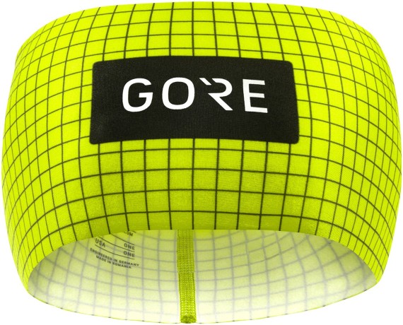 GORE WEAR Grid Stirnband NEON YELLOW/BLACK